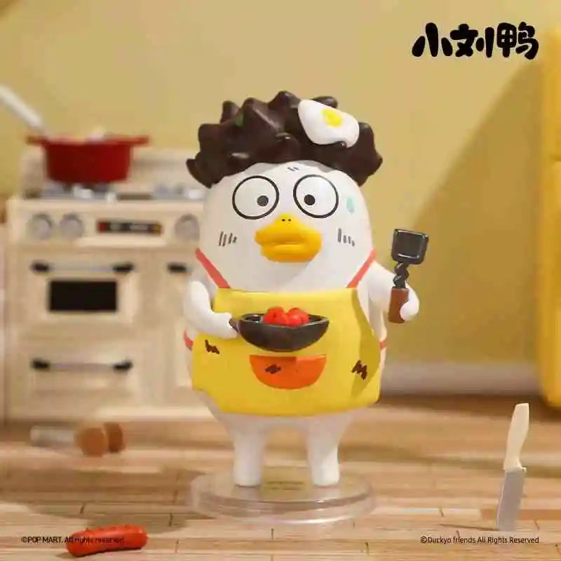 Genuine Blind Box Duckyo's Leisure Life Series Cute Doll Pvc Handmade Model Table Decoration Collect Toy Mysterious Boxtoy Gift