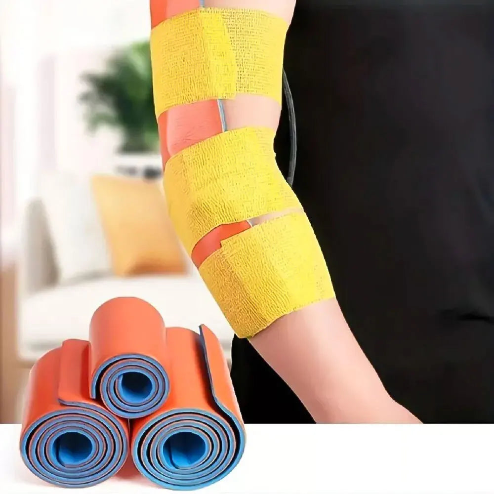 1Pc Medical First Aid Fracture Splint Survival Emergency Rolling Bandage Leg Wrist Fixed Fracture Splint Rescue Protection