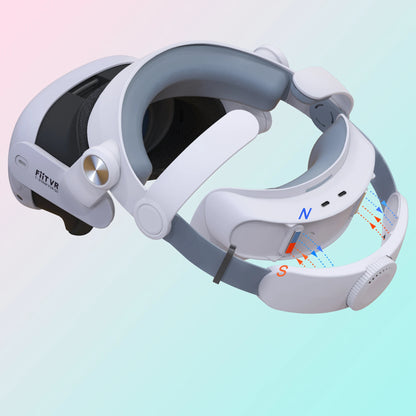Elite Strap for Meta Quest 3 VR Headset Head Strap with 5000mAh Battery Charging Extend Game Time for Meta Quest 3 Accessories