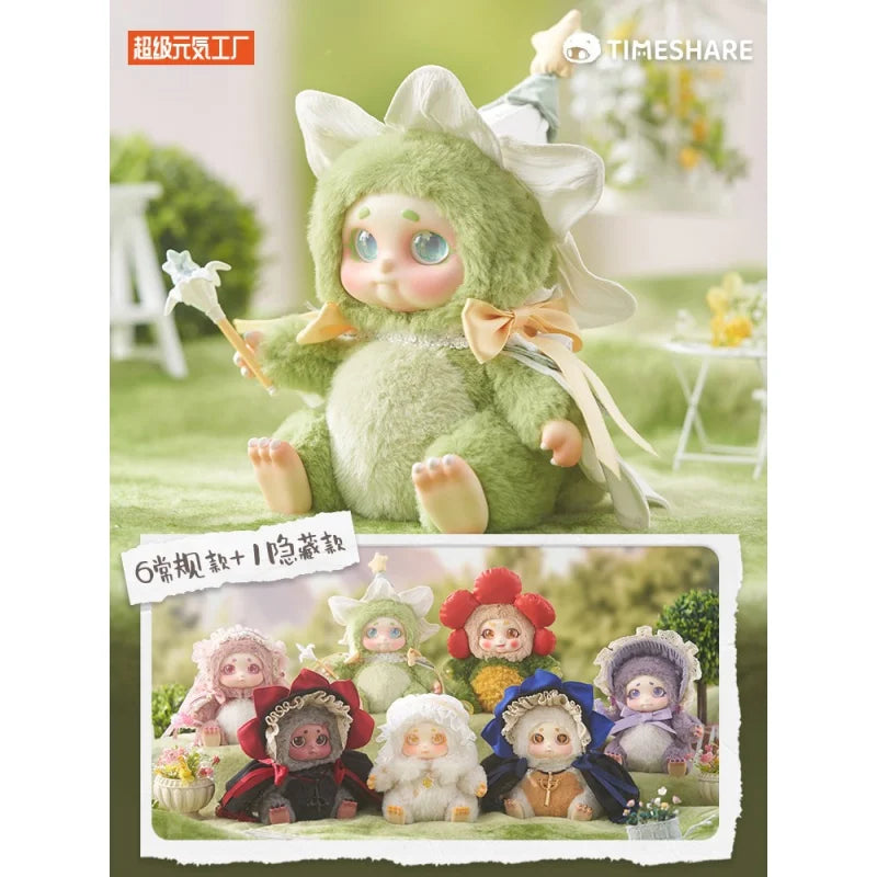 TimeShare Cino Garden Fairy Series Mystery Box Plush Blind Box Cute Action Anime Figure Kawaii  Model Designer Doll Gift Toys