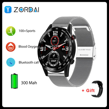 Zordai DT95 Smart Watch Men 1.3"HD Full Touch Heart Rate GPS Sport Fitness Watch Waterproof IP68 For Xiaomi Huawei Watch GT3 Pro