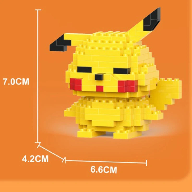 Cartoon Micro Building Blocks Package Toys Diamond Particles Mini 3D Puzzle Figures Mario Model Decoration Game Toys Gifts