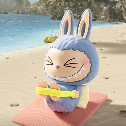 POP MART LABUBU THE MONSTERS Lazy Yoga Series Blind Box Toys Kawaii Anime Action Figure Caixa Caja Surprise Mystery Box Dolls