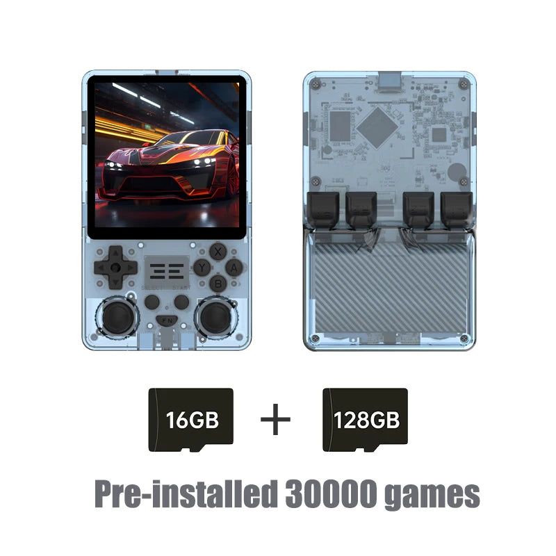 NEW POWKIDDY RGB20SX Handheld Game Console 720*720 4 Inch IPS Screen Built-in WIFI Retro Gaming Opending Linux Children's Gifts