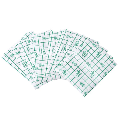 100Pcs Medical Waterproof PU Film For Wound Dressing Plaster Indwelling Needle Fixation  Transparent Adhesive Tattoo Film Tape