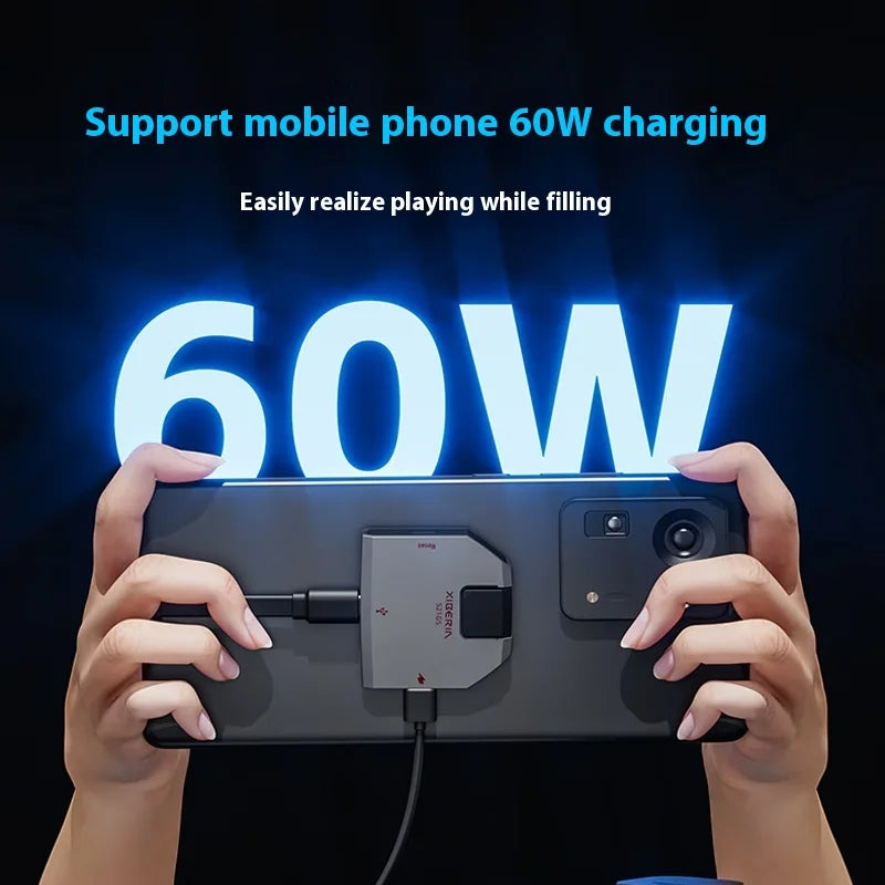 Xiberia S21 GS Headphones With Detachable Noise Cancelling Mic 4-Mode Long Endurance Ultra Low Latency Custom Gaming Headphones