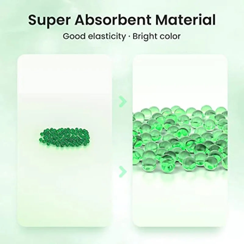 Water Balls Beads Refill Ammo Gel Blaster Ammo Splatter Ball Orbeez Gun Water Bullets Beads for Gel Ball Blaster Xmas Kids Gifts