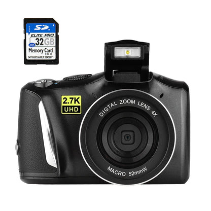 48 Million Pixel Digitial Camera 2.7K HD Mirrorless Digital Camera WIFI Camera for Kids Girls Gift Max 128g