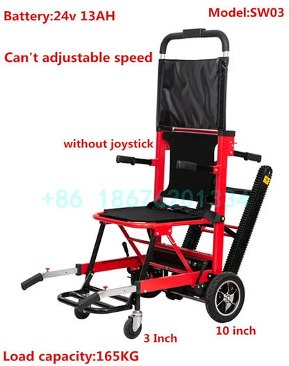 Hot Sale Home Care Patient Up And Down Electric Stair Climbing Power Electric Wheelchair For Elderly