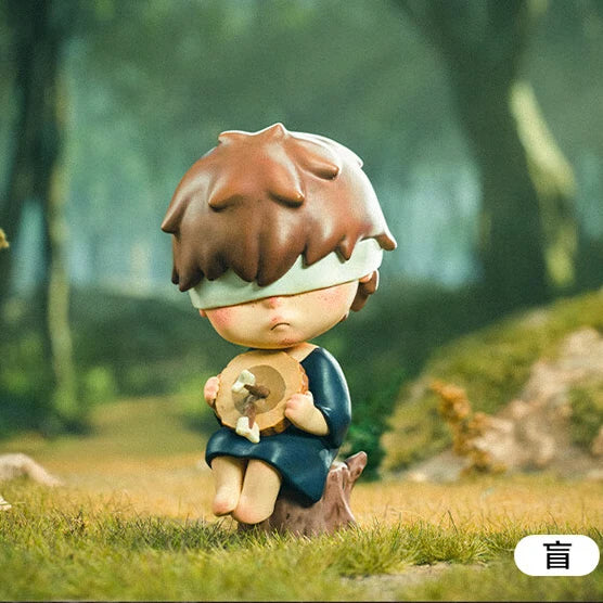 POP MART Hirono Mime Series Blind Random Box Toys Cute Action Anime Figure Kawaii POP MART Mystery Box Model Designer Doll Gift