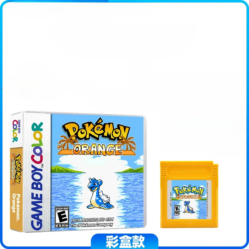 GBC/GBA Game Card Pokemon Orange US Version English Game