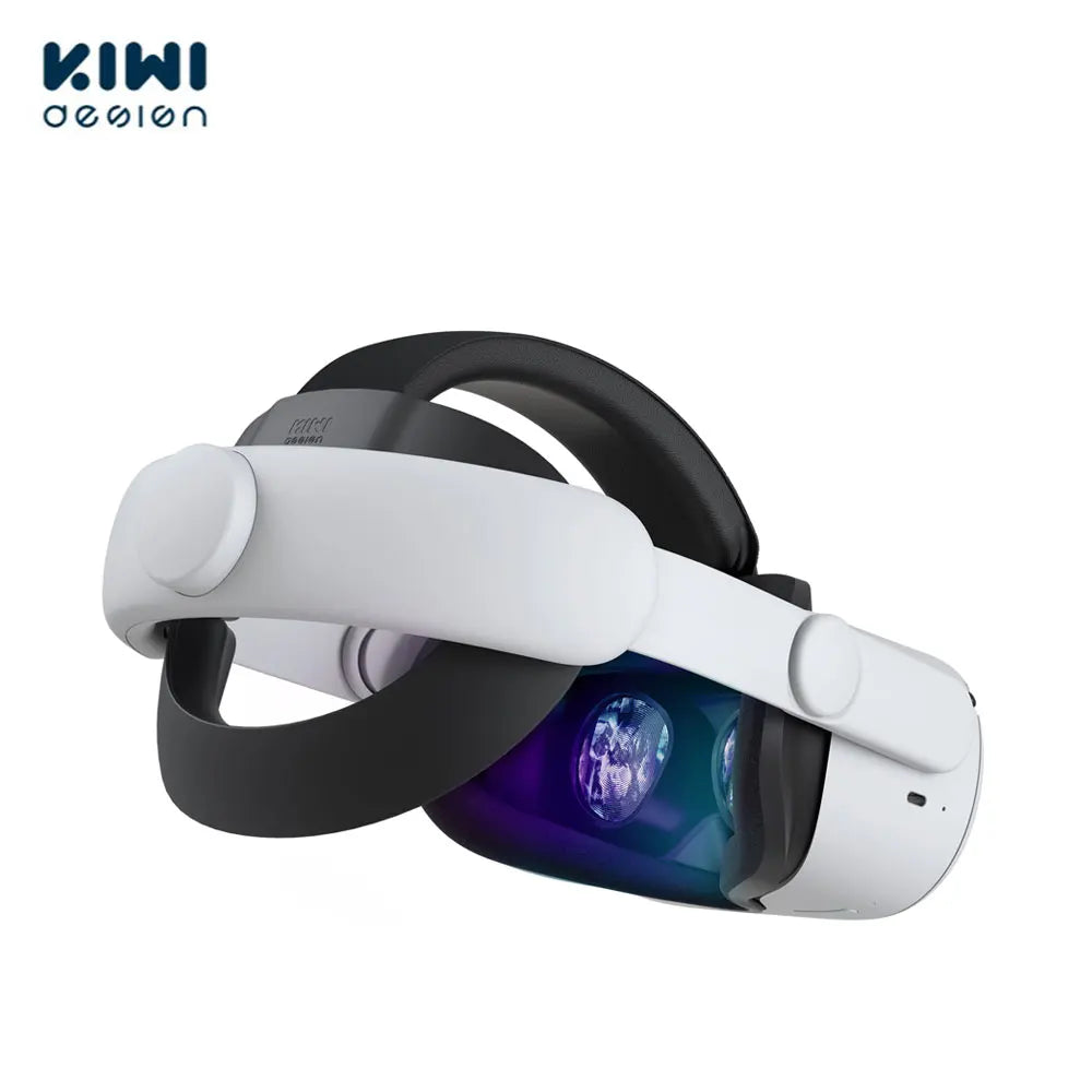 KIWI design Head Strap for Oculus Quest 2 Enhanced Comfort Wearing Head Strap for Meta Quest 2 VR Accessories