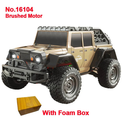 1/16 4x4 Off-Road Rc Car 4WD Brushless Drift Car 70KM/H High-Speed Remote Control Electric Vehicle Toy for Birthday Gift for Kid
