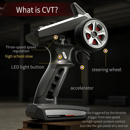 16103PRO 1:16 4WD RC Car with LED 2.4G Remote Control Cars 70KM/H High Speed Drift Monster Truck for Kids VS WLtoys 144001 Toys