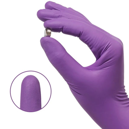 50/100PCS Purple Nitrile Gloves Latex Free Disposable Gloves for Cleaning Mechanic Work Kitchen Dishwashing Garden Beauty Tattoo