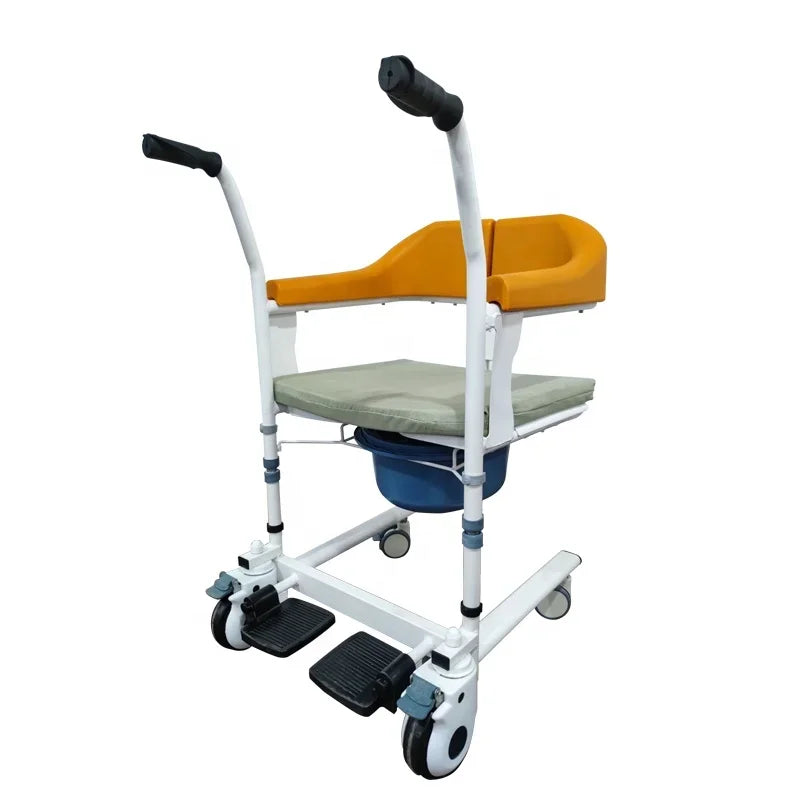 Hot Sale Wheelchair Toilet Commode Chair Electric Patient  Lifting Transfer Chair For Elderly And Disabled