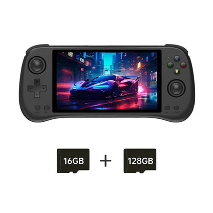 POWKIDDY X55 Retro Opendinglinux Video Handheld Game Console 5.5 Inch 1280*720 HD IPS Screen Rk3566 Jelos Syst Children's gifts