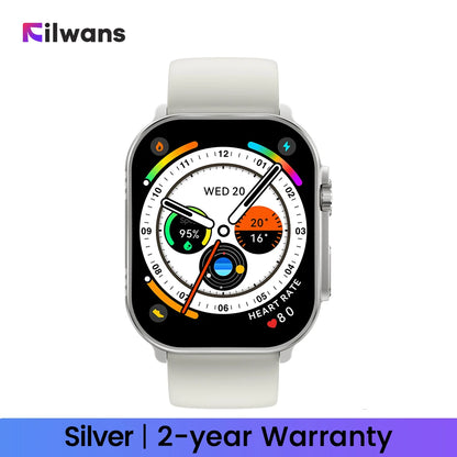 Filwans GTS Smart Watch 2024 Men Women IP68 Waterproof Swimming Sports Health Smartwatch AMOLED Display Watches Bluetooth Call