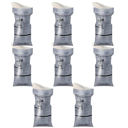 20PCS Outdoor Emergency Urine Bags 700ml Disposable Travel Mobile Toilet Portable Urinal Bag for Men Women Baby Car Vomiting Bag