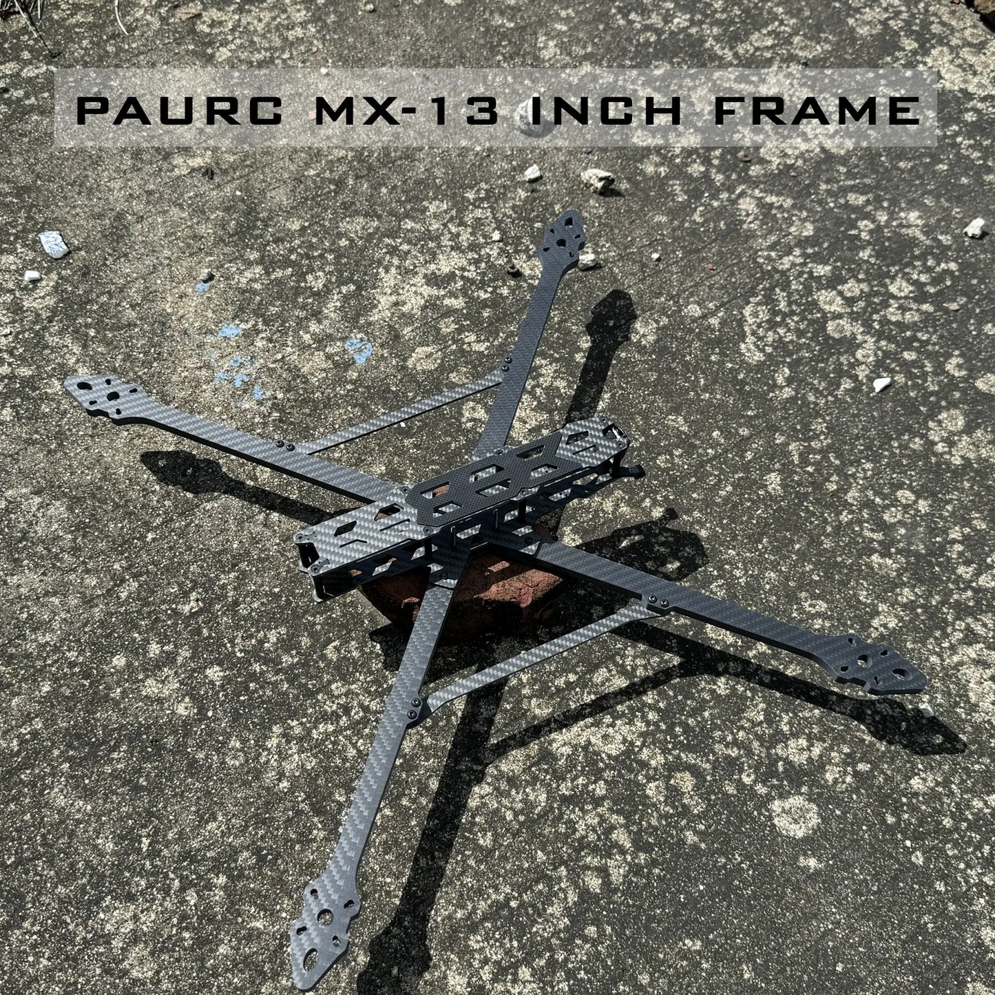 PAURC MX-13 inch 15inch  Frame Carbon Fiber Racing Long Rang  FPV Frame for RC Drone Freestyle