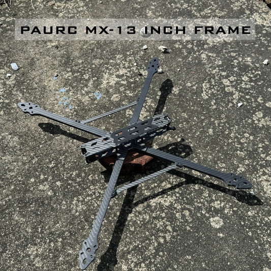 PAURC MX-13 inch 15inch  Frame Carbon Fiber Racing Long Rang  FPV Frame for RC Drone Freestyle