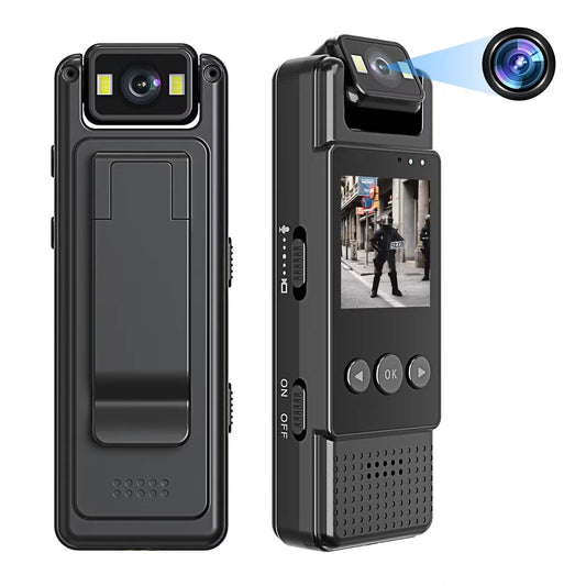2MP HD Mini Camera 1.3" HD Screen Portable Pocket Body Small Digital Video Recorder Sports Camcorder