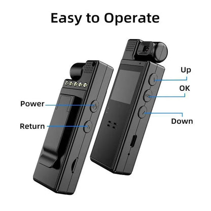 L9  Mini Camera WIFI Portable Body Camera  Rotating Lens Night Vision Video Recording Sport DV Action Cam Travel Vlog Camera