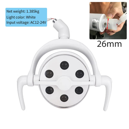 Dental Unit Lamp Led Lamp For Dentistry Chair Unit Surgical Lighting Shadowless Lamp Medical Tools For Oral Teeth