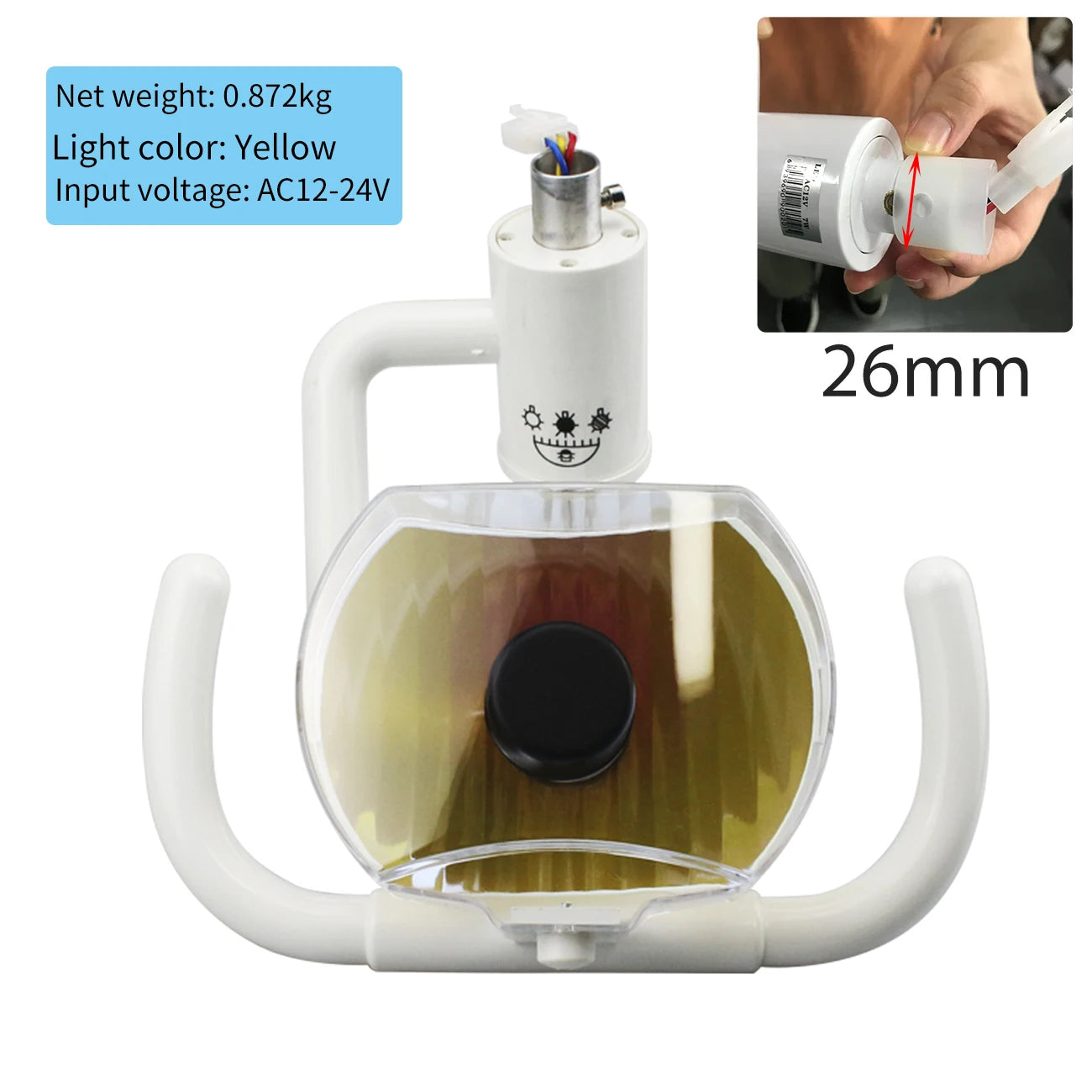 Dental Unit Lamp Led Lamp For Dentistry Chair Unit Surgical Lighting Shadowless Lamp Medical Tools For Oral Teeth