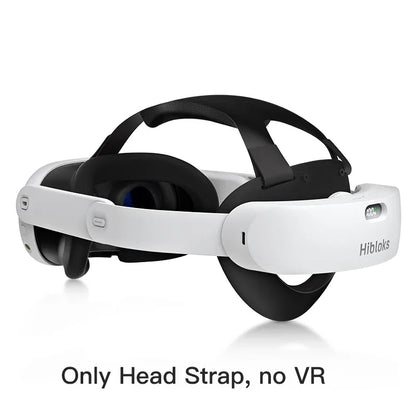 Hibloks 6000mAh Battery Head Strap For Meta Quest 3 Adjustable Built-in Charging Headset Headstrap For Qculus Quest 3 Accessorie