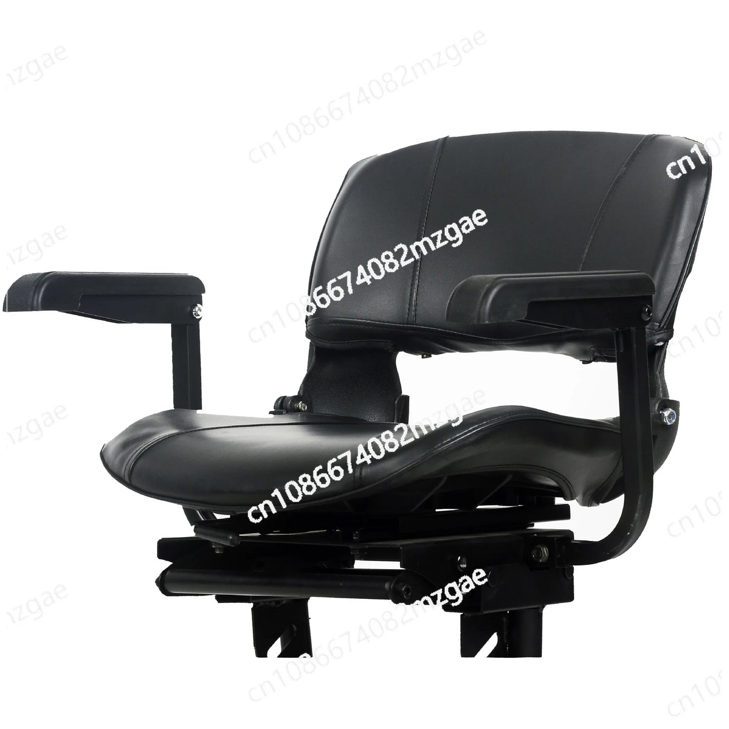 New Style Travel Wheelchair Dual Motor Adult Folding Mobility 4 Wheels Electric Scooters Bike with Seat