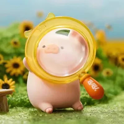 Lulu The Piggy Travel Blind Box Cute Cartoon Mystery Boxes Decor Doll Surprise Bag Child Girl Birthday Gift Desk Ornament Toys