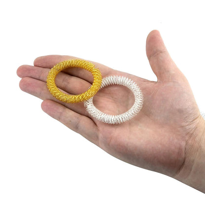 2PCS Anxiety Bracelets Acupressure Ring Occupational Therapy Autism Relaxing Toys Juguetes Sensoriales Para Autistas