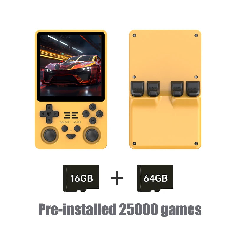 NEW POWKIDDY RGB20SX Handheld Game Console 720*720 4 Inch IPS Screen Built-in WIFI Retro Gaming Opending Linux Children's Gifts