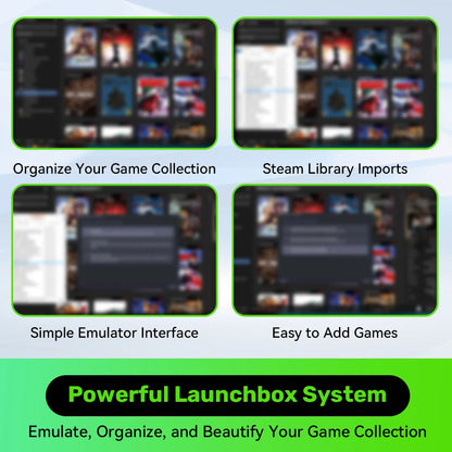 3T Gaming HDD Launchbox OS Retro Game Console for XBOX/PS4/Switch/PS3/PS2/PS1/WiiU/Wii/DC with 10107 Games for Windows PC/Laptop