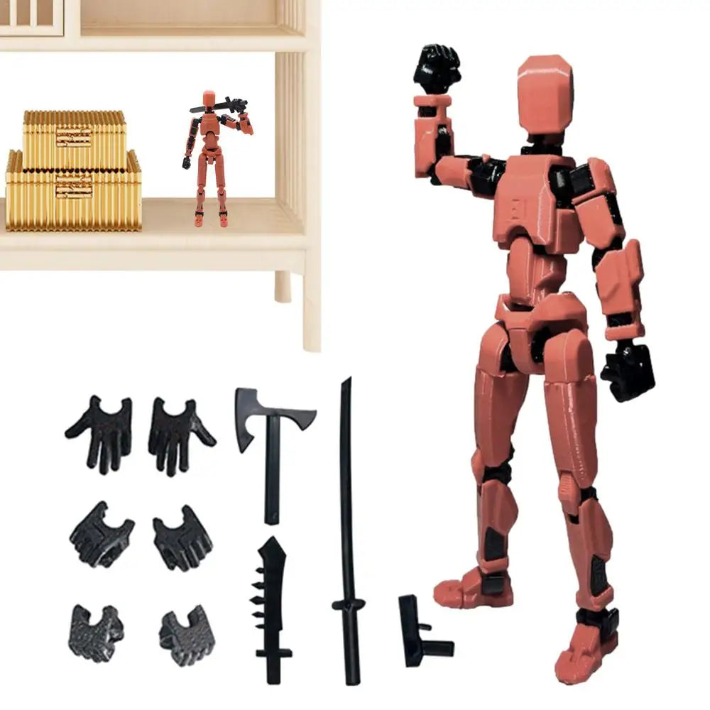 14cm Artist Art Painting Anime Figure Sketch Draw Male Female Movable Body Chan Joint Action Figure Toy Model Draw Mannequin