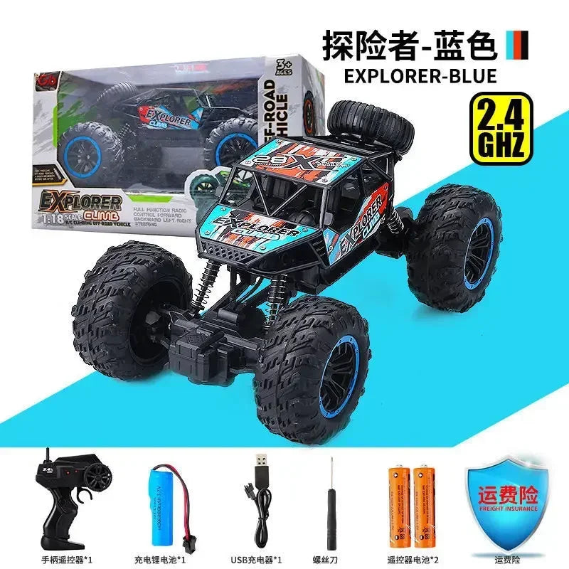 Rc Hot Sale  Oversized Remote Control Buggy Toy Car Charge Major High-Speed 4wd Climbing Crawler Boy Kids Race Car Festival Gift