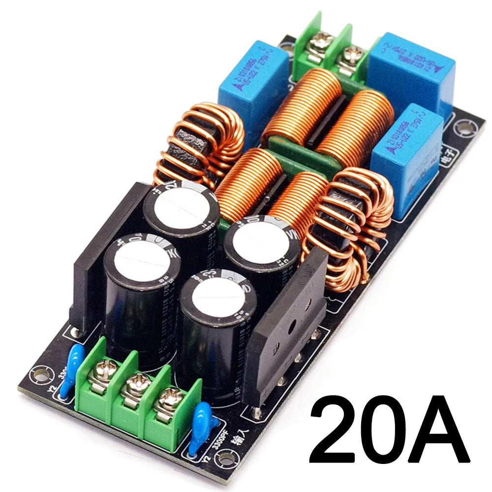 AC110V 220V Power Amplifier EMI Power Filter EMI Filter Audio Power Amplifier High Frequency Power Filter