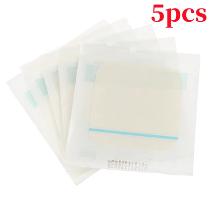 5Pcs/box Hydrocolloid Adhesive Dressing Wound Dressing Thin Healing Pad Patches Healing Pad Patch Wound Regeneration Patch