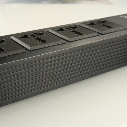 4-bit Universal Socket 10A 220V Power Filter Power Purifier is Applicable to British American European CN plug