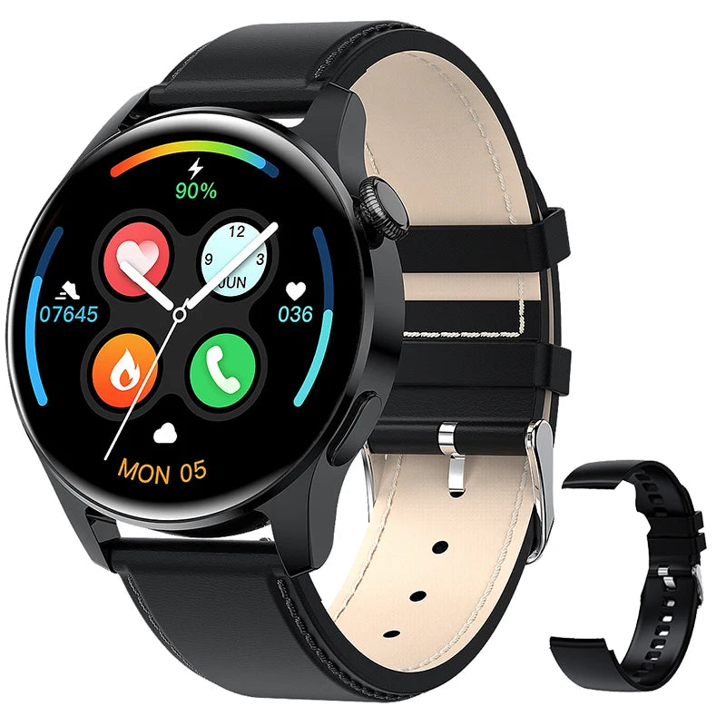 2024 Smart Watch For Xiaomi Huawei Android IOS Waterproof Smartwatch Men Blood Pressure Monitor Watch Sport Heart Rate Bracelet