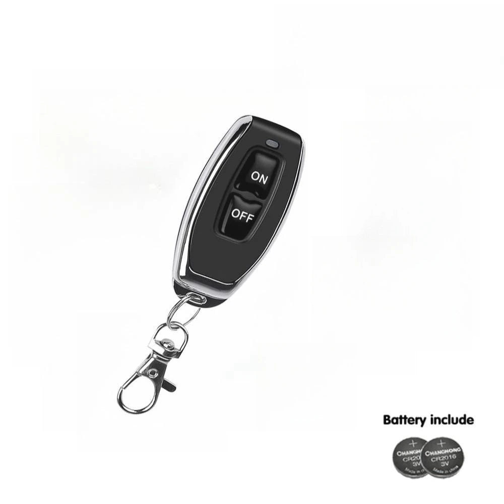 433Mhz RF Remote Control Wireless Switch DC 12V 24V 36V 10A 1CH RF Relay Receiver and 2CH Transmitter Kit For Intelligent Home