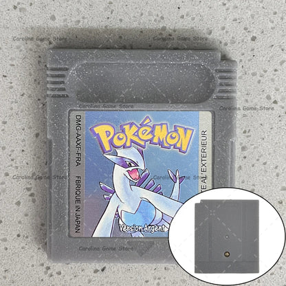 GBC Video Game Cartridge Console Card Pokemon Blue/Crystal/Green/Gold/Red/Silver/Yellow High Quality with Multi-language