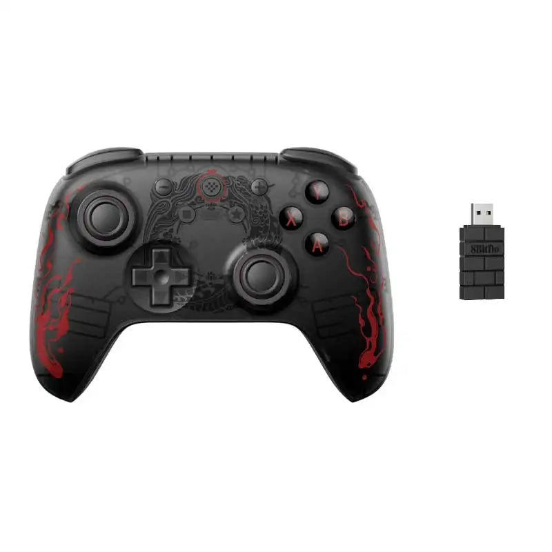 8BitDo Ultimate 2C Black Myth Wukong Controller，Wireless and Wired Gamepad with Hall Effect Joystick for Windows,Android,Steam