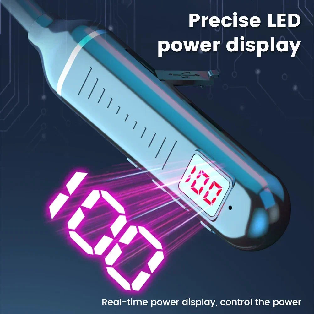 K58pro Wireless Earphones Bluetooth 5.3 Neckband Headphones Gaming LED Display HIFI Headset Sports TWS Earbuds With Mic TF Card