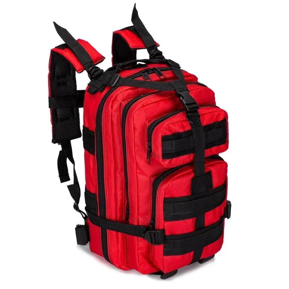 30L Outdoor Backpack First Aid Bag Outdoor Bag Trauma Responder Medical Sport Backpack