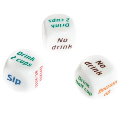 Adult Party Game Playing Drinking Wine Dice Games Gambling Drink Decider Dice Bar KTV Wedding Party Fun Supplies Decoration