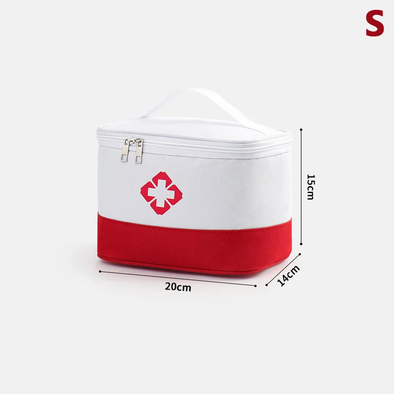 First Aid Kit Medicine Storage Bag Portable Outdoor Rescue Bag Household Large Capacity Medical Kit Storage Organizer
